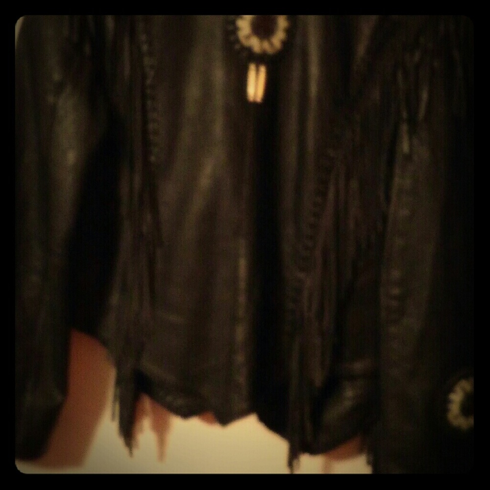 Leather jacket